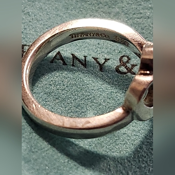 Auth. TIFFANY & CO. Paloma Picasso Loving Heart Size 5.5 - Picture 3 of 6